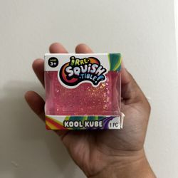 Glitter Squishy Cube 🧊🩷✨