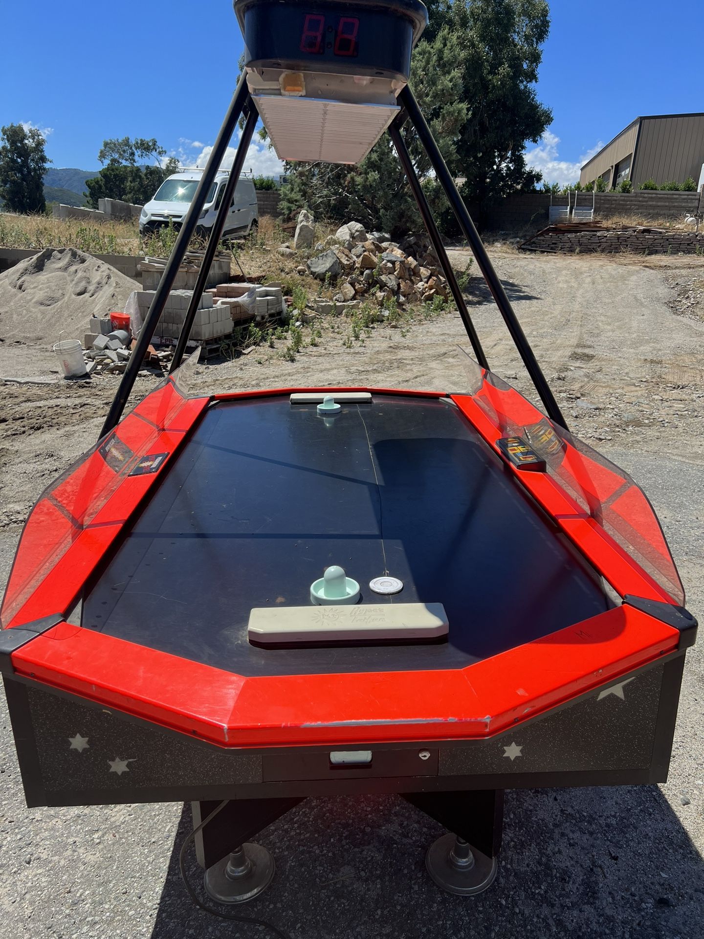 Vintage Air Hockey Table 
