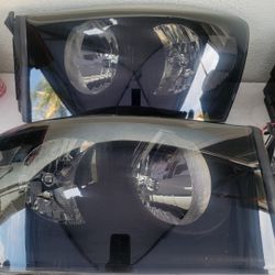 06-08 Dodge Ram Headlights Luces Micas Calaveras Faros Faroles Focos Headlamps 
