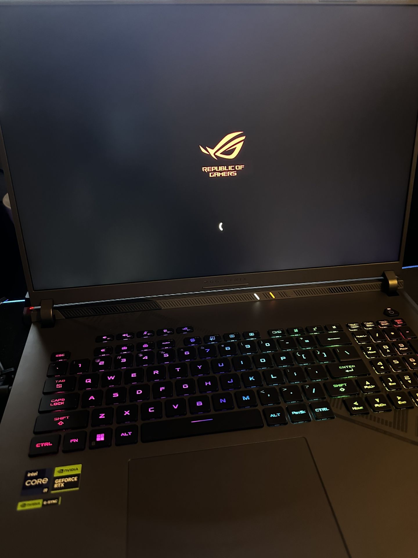 Asus ROG Strix 18 inches 4080 Nvidia GPU