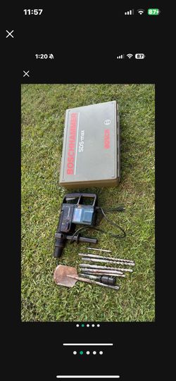 BOSCH rotary Hummer . 8 Bits, Works Great. $300