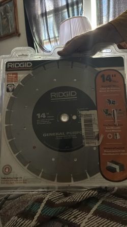 Rigid 14’diamond blade