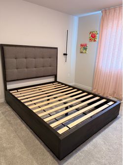 Queen bed frame