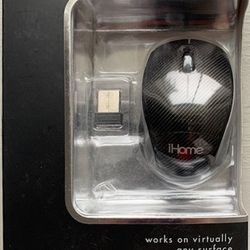 iHome Wireless Optical Notebook Mouse
