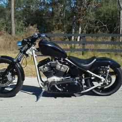2001 Custom Harley Rigid  Frame