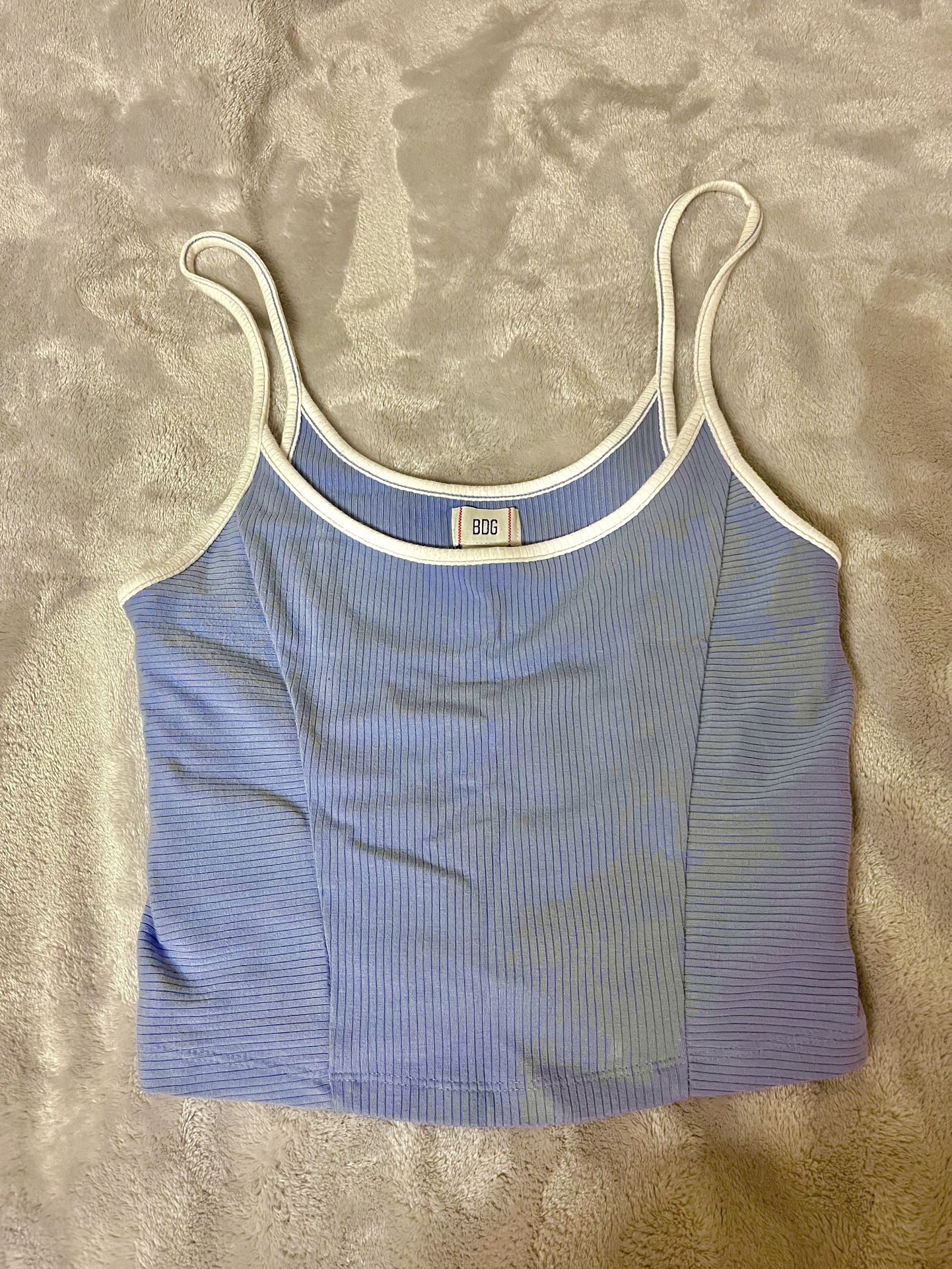 Urban Outfitters BDG Blue Crop Tank Top