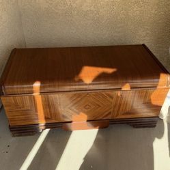 Vintage cedar chest antique