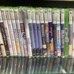 Xbox 360 Games (individually Priced And Sold Separately)