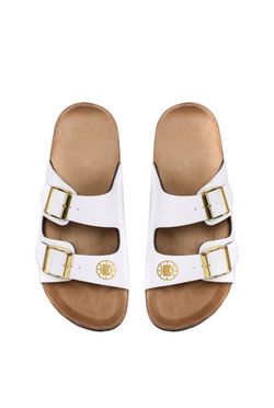 LA Clippers FOCO Women's Double-Buckle Sandals
