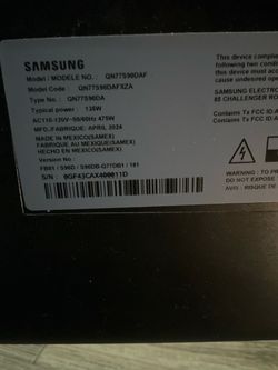 77 Samsung tv smart