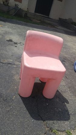 Small sturdy children's chair