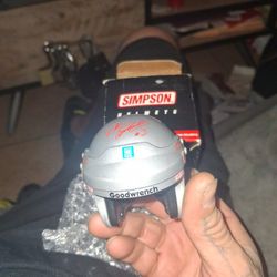 Du Pont Limited First Edition Dale Earnhardt Simpsons Helmet Collectable Mint Condition Still In Box