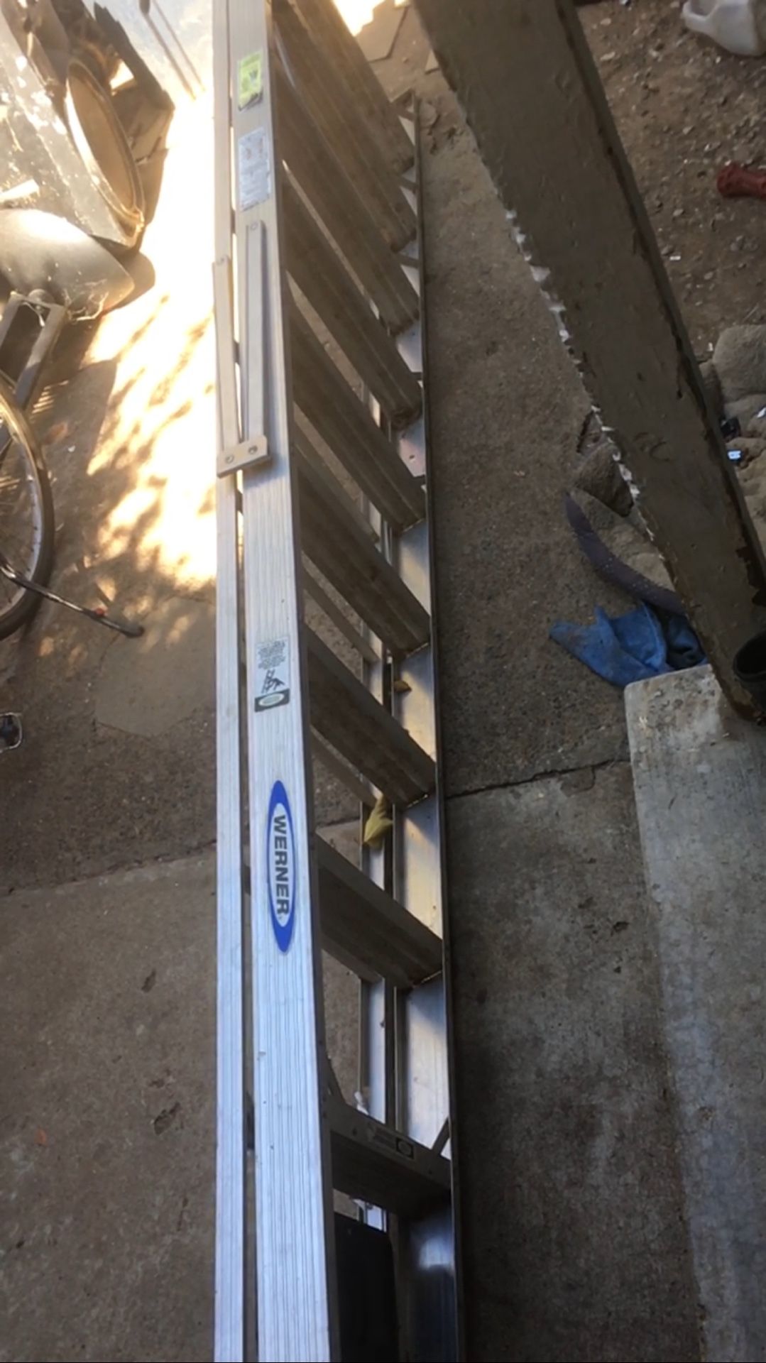 Werner Pro Ladder 14ft Aluminum