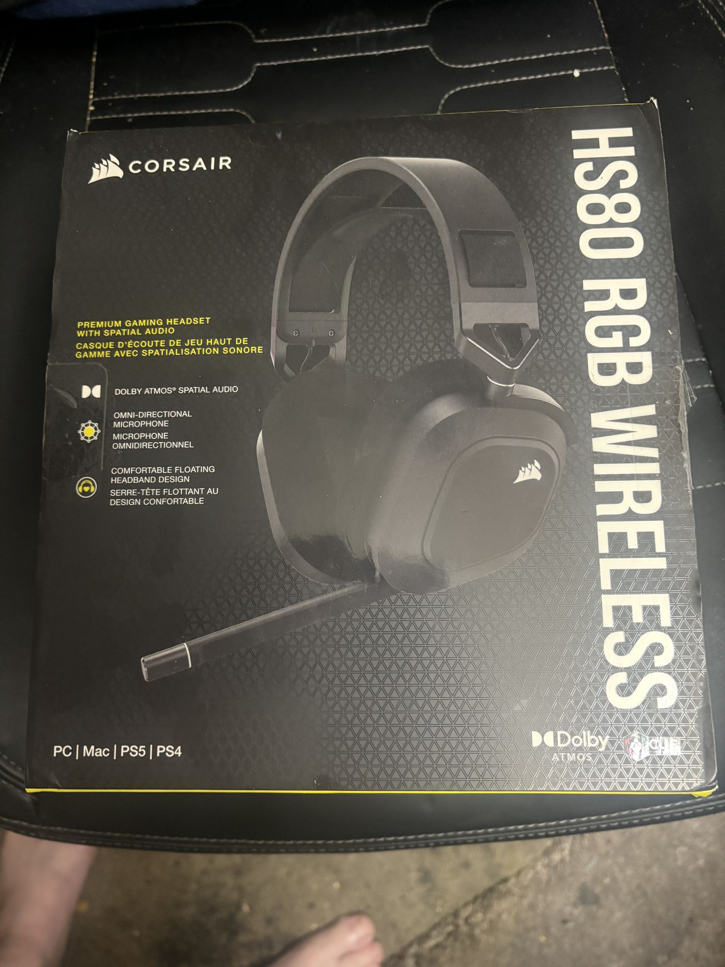 COSAIR VOID RGB ELITE WIRELESS GAMING HEADSET PC, PS4, PS5