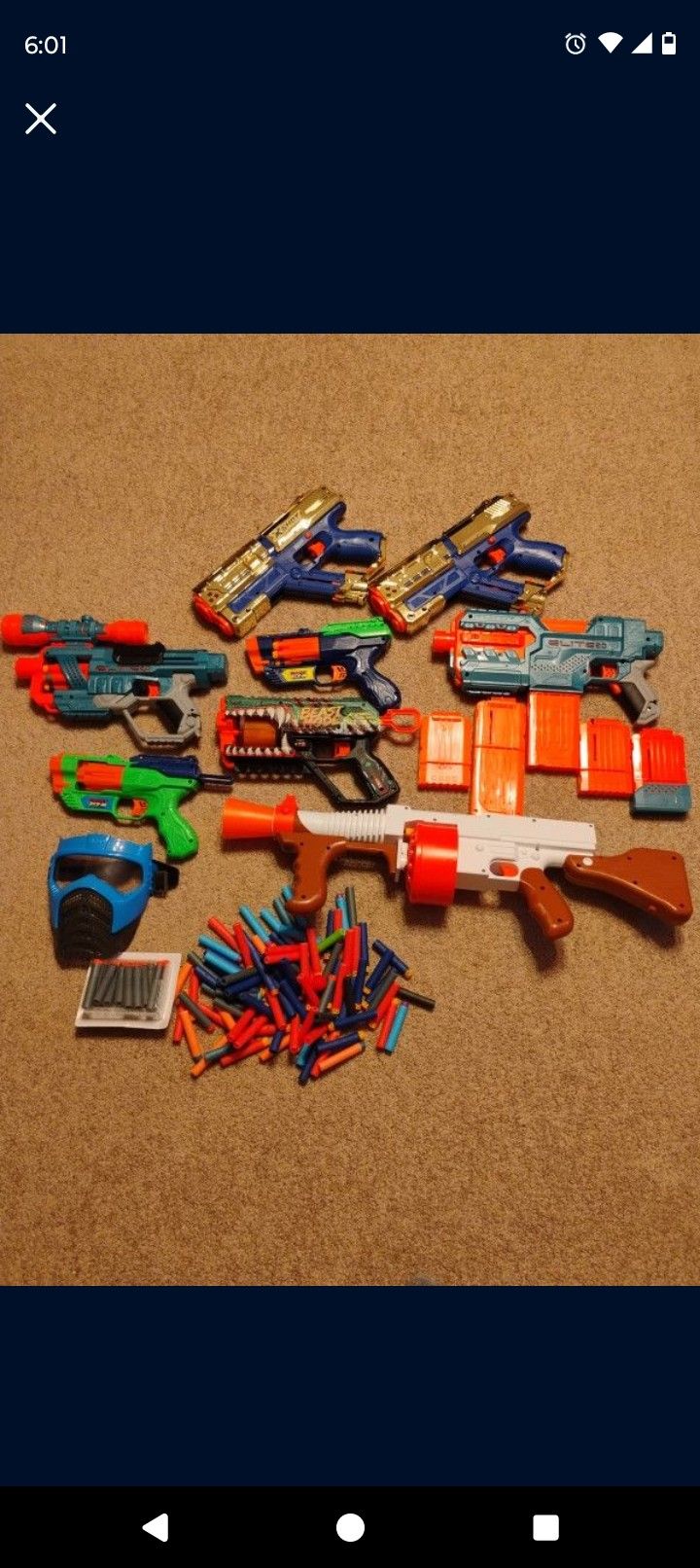 Nerf Guns