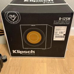 Klipsch Reference 12” Front Firing Subwoofer
