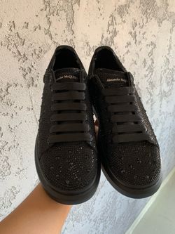 Black Rhinestone Alexander McQueen size 11.5