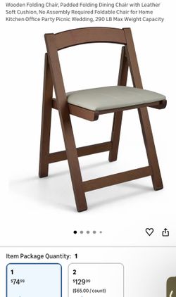 Brand new Wooden Folding Chair (2)