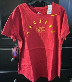 Nike USC Trojans Red Graphic T-Shirt
