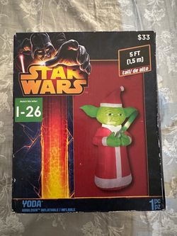 Star Wars Yoda 5ft Christmas Inflatable