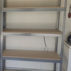 Garage Shelving 48 in W x 24 in D New Industrial Boltless Warehouse Home Racks Stronger Than Homedpot Lowes And Costco Delivery Available