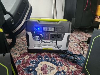 Goal Zero Yeti 400 with Solar Panels and Storage Bag