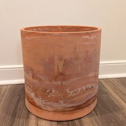 Large Terracotta 12" Pot + Drip Tray - Includes Mesh Drainage & Felt Pad
