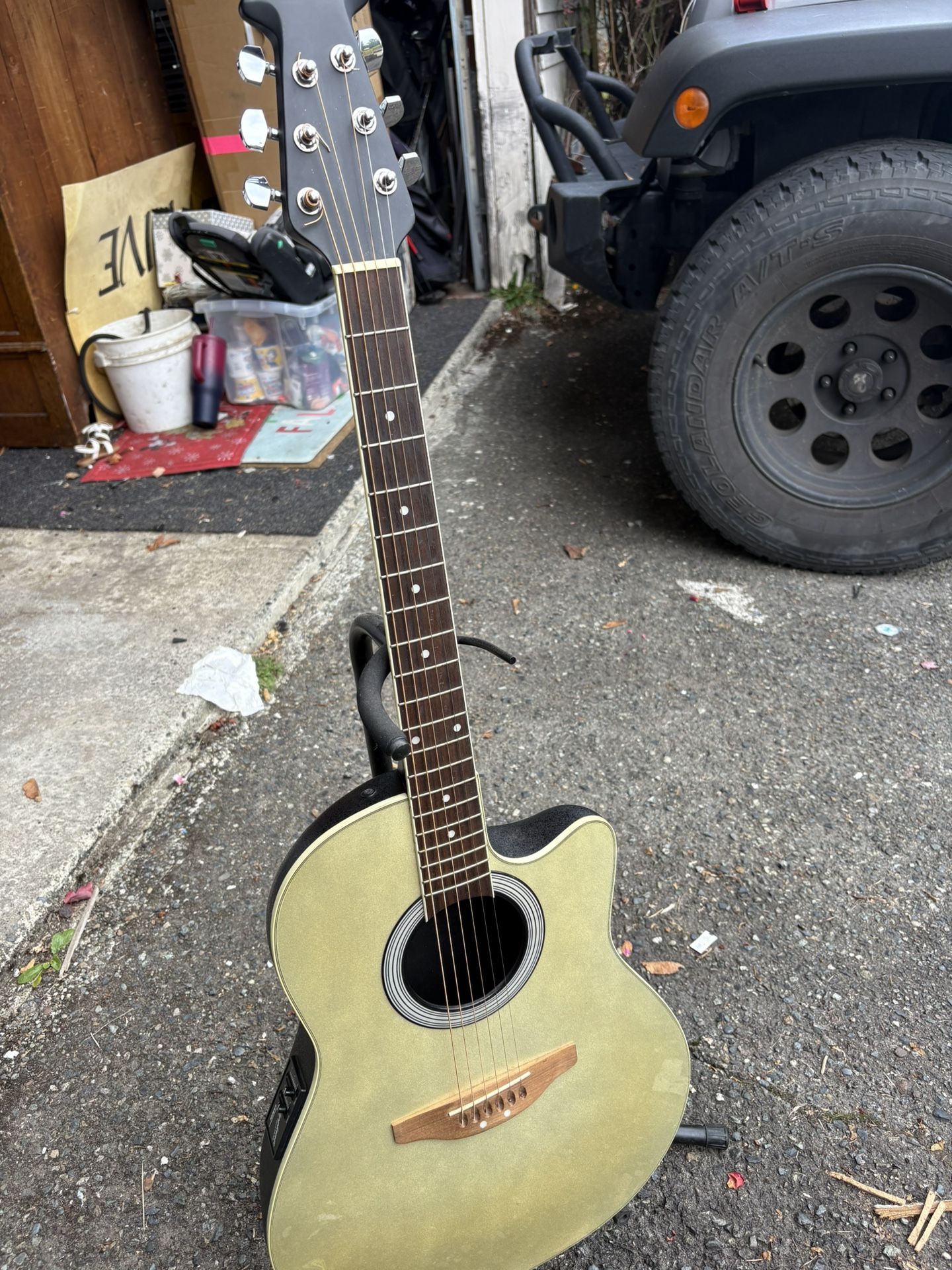 Ovation Electric Acoustic Guitar