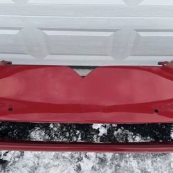 RED TESLA MODEL S 2016 2017 2018 2019 2020 FRONT BUMPER