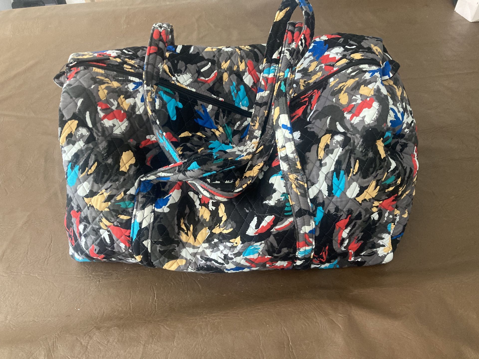 Vera Bradley Large Floral Duffle Bag