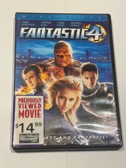 Fantastic Four (2005) Widescreen DVD