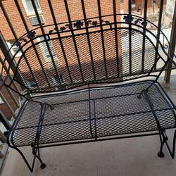 Metal Loveseat Patio Glider-Reduced