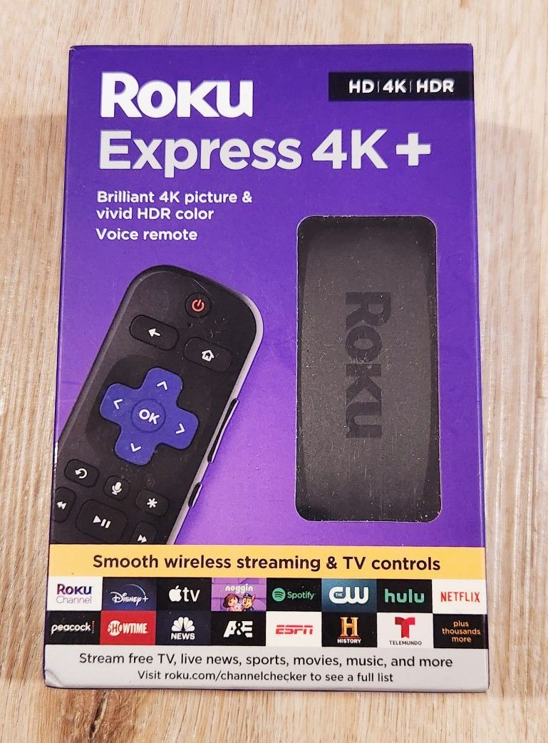 Roku Express 4K+ / Google Chromecast Ultra