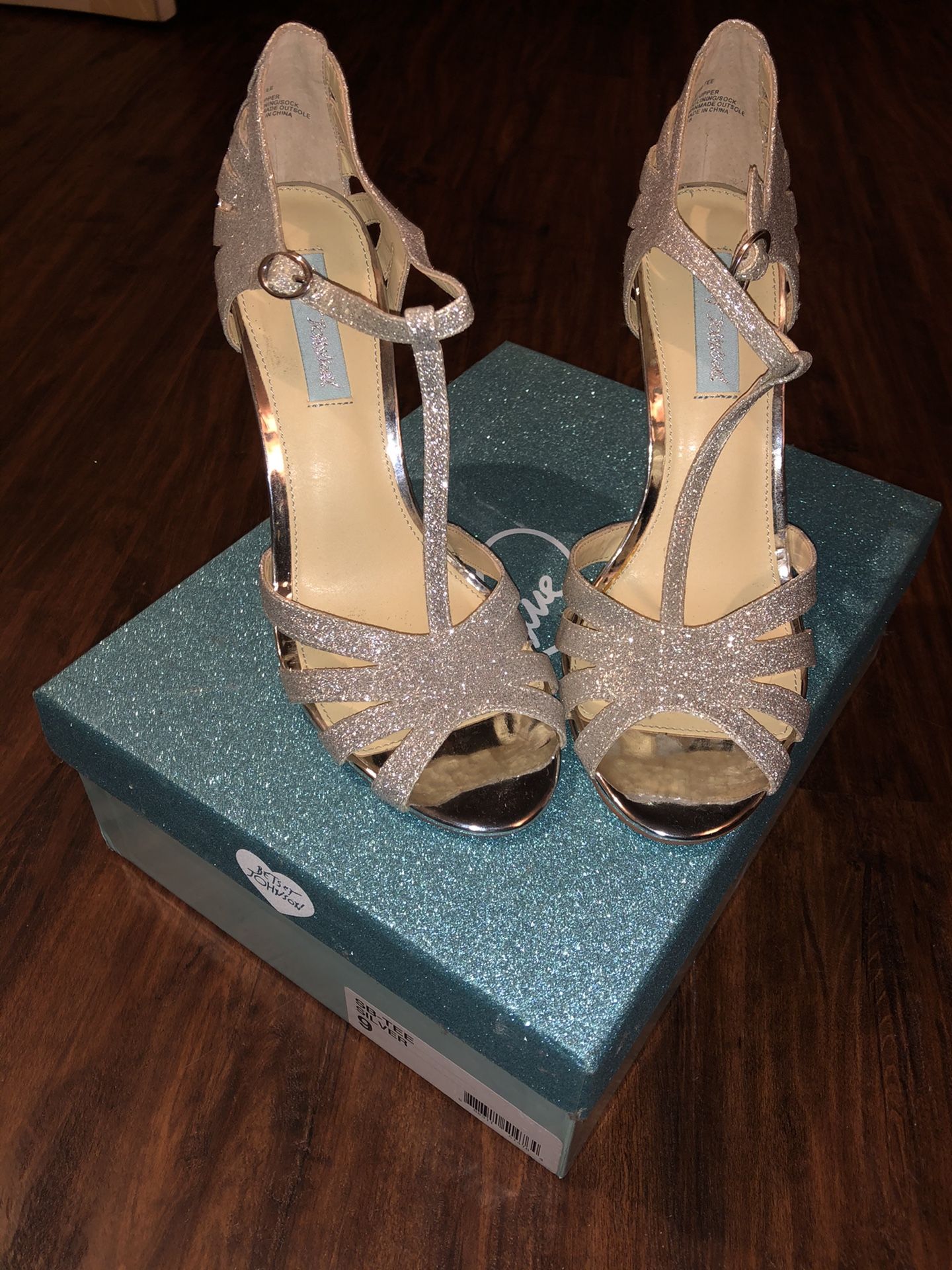 Betsy Johnson Tiffany Blue Bottom Heels