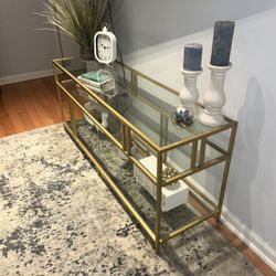 Glass Tv Stand/Shelf