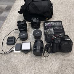 Canon Rebel 2000d With Accessories 