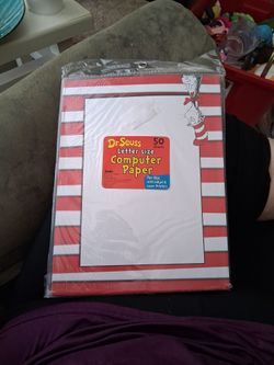 Dr. Seuss Letter Size Computer Paper 50 Sheets