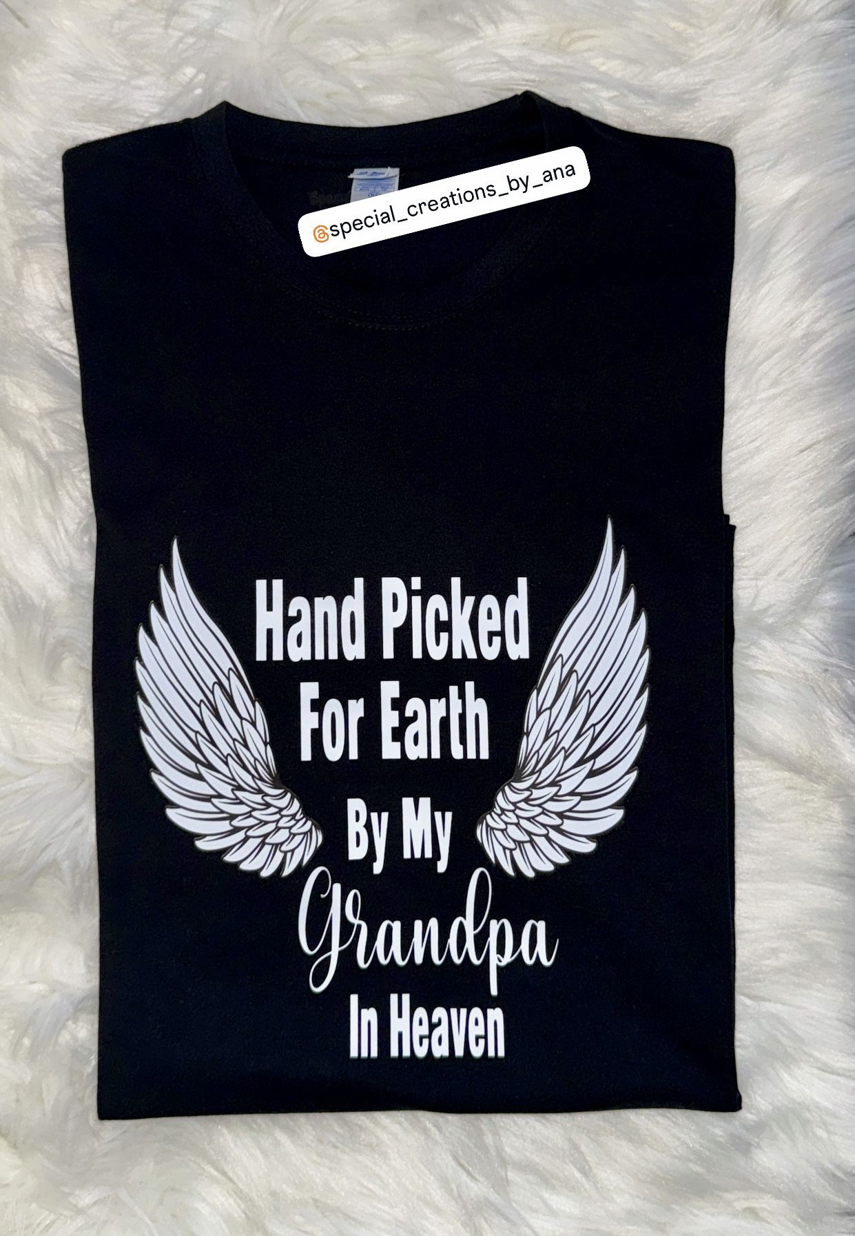 Custom toddler memorial shirt 🤍