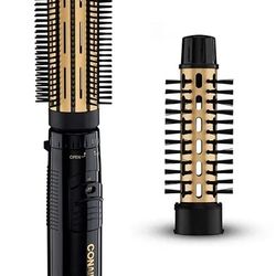 Conair 2-in-1 Volume Hot Air Styler Brush with 2 Curling Brush Heads