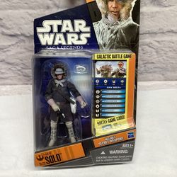 Star Wars 2010 Saga Legends Han Solo Hoth Gear SL22 New Sealed