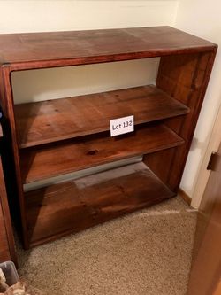 Wooden Book Shelf