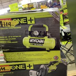 RYOBI ONE+ 18V Cordless 1 Gal. Portable Air Compressor (Tool-Only)