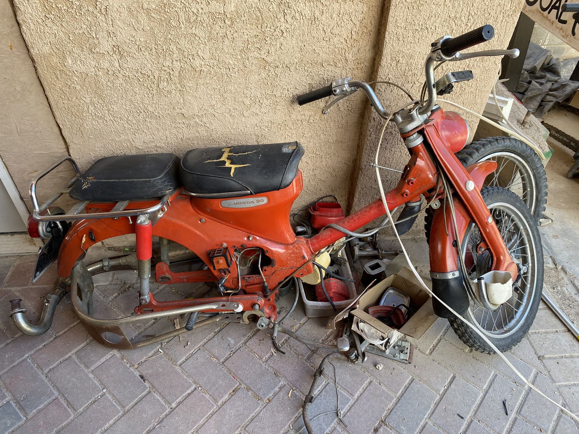 Vintage Honda Moped 90