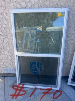 JELD-WEN V-2500 35-1/2-in x 59-1/2-in White Exterior White Interior Vinyl New Construction Single Hung Wind..