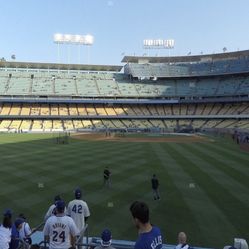 Two Dodger Tickets