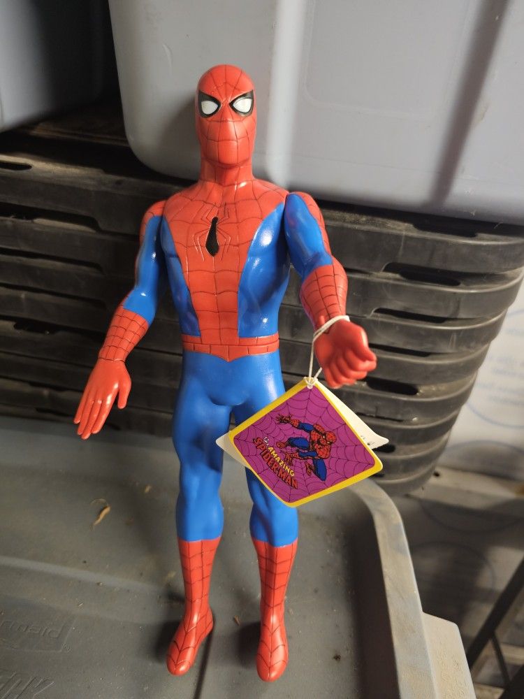 vintage Remco "Energized" Spider-Man figure