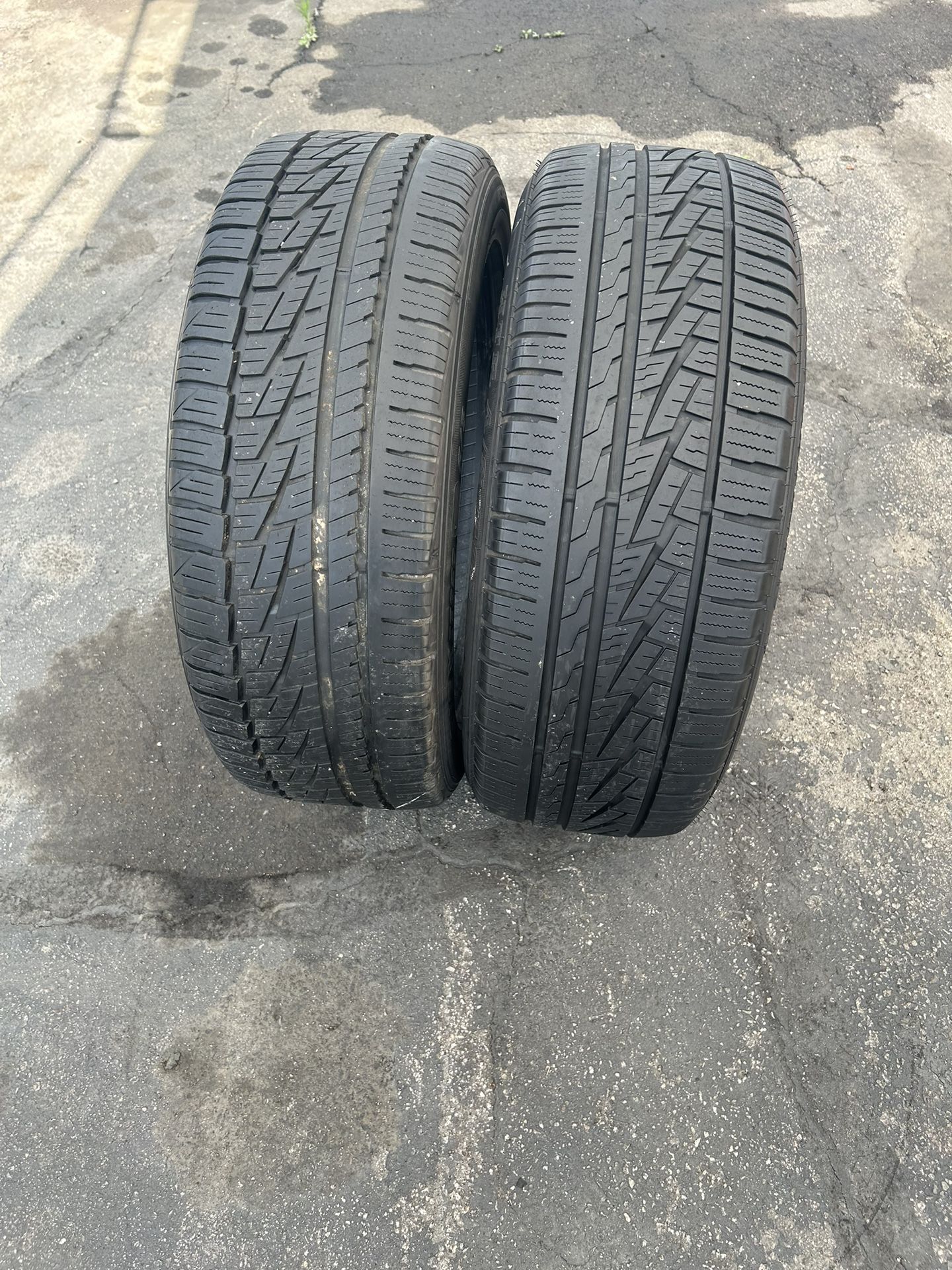2. Tires. 225. 55. 18. Falken
