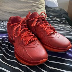 Lebron 20 red SIZE US 10.5