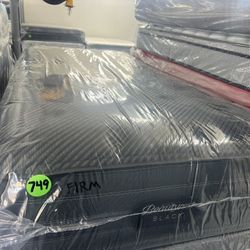 TWIN XL SIMMONS BEAUTYREST BLACK MATTRESS & BOX SPRING BED SET