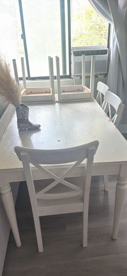White table